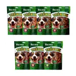 Akinu Trénink Hovězí & jehněčí & kachní & lososové pamlsek pro psy 7 balení 120 g