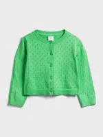 GAP Dětský Svetr Pointelle Cardigan - Holky