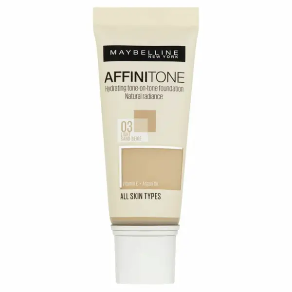 Maybelline Zjednocujúci make-up s HD pigmenty Affinitone (Hydrating Tone-One-Tone Foundation) 30 ml 16 Vanilla Rose