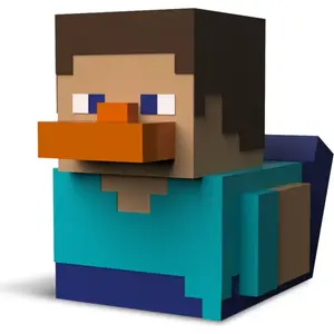 Tubbz kačička malá Minecraft Steve