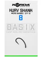 Korda háčiky basix kurv shank micro barbed - 8