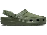 Crocs šľapky yukon vista literide ii clog m army green - 41-42