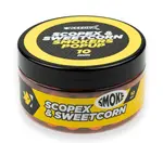 Feeder expert plávajúce boilie smokers pop-up 100 ml 10 mm - scopex kukurica