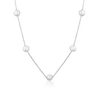 JwL Luxury Pearls Náhrdelník z nežných 5 pravých perál JL0755