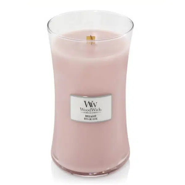 WoodWick Vonná sviečka váza Rosewood 609,5 g