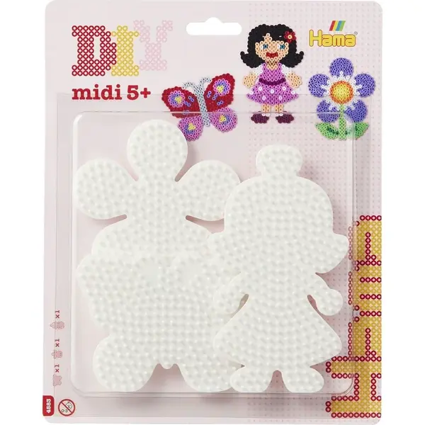 Hama H4583 Midi Podložky motýľ, kvetina a bábika