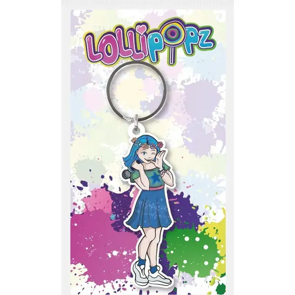 Epee Lollipopz kľúčenka gumová modrá