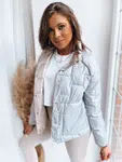 Dámska bunda NATINA svetlosivá Dstreet