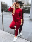 Dámsky župan zo žíníkov SO COMFY Farba bordová DSTREET