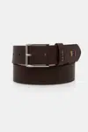 Kožený pásek Paul Smith pánský, hnědá barva, M1A-7946-NSTITC