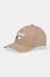 BOSS Green  Bavlněná baseballová čepice