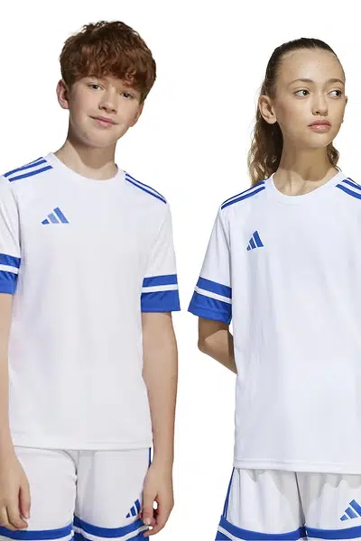 Dětské tričko adidas Performance bílá barva, JJ0060