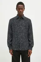 Košile Paul Smith pánská, modrá barva, slim, s klasickým límcem, M1R-656U-P02579