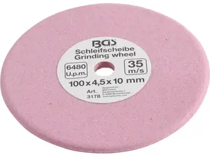 BGS Technic BGS 3178 Brusný kotouč 100 x 4,5 x 10 mm pro brusku pilových řetězů BGS