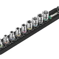 Wera 003883 Sada nástrčných hlavic Belt A 4 (5-13 mm) pro Zyklop 1/4" (9 ks)