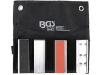 BGS Technic BGS 8442 Ochranné čelisti pro svěrák 100 mm, hliníkové. Sada 8 dílů