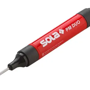 Permanentní značkovač 2v1, černý - SOLA