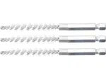 BGS Technic BGS 3078-8-N Nylonové kartáče pr. 8 mm, upínání 1/4", 3 ks (Sada BGS 3078)