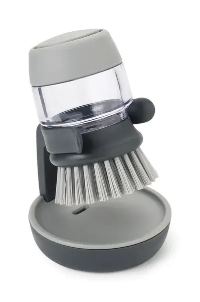 Kartáč na nádobí s dávkovačem a stojanem Joseph Joseph Palm Scrub™ více barev