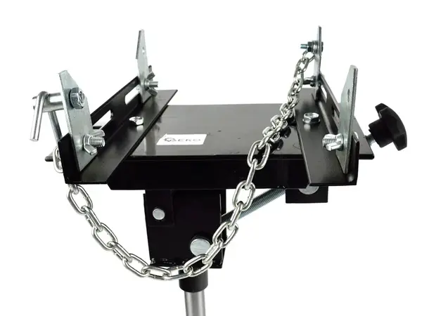 GEKO Adaptér pro pracovní zvedák převodovky, s řetízkem, nosnost 600 kg