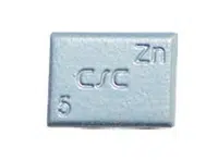 Ferdus Závaží samolepící zinkové ZNC 10 g, šedý lak - 1 kus Varianta: ZNC 5 g. šedý lak. 1 ks