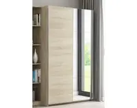 Šatní skříň Carlos 125 cm, dub sonoma