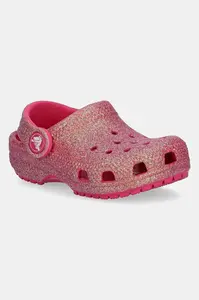 Pantofle Crocs CLASSIC IRIDESCENT GLITTER CLOG KIDS