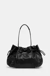 Kožená kabelka Emporio Armani černá barva, EW001496 AF14834