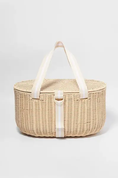 Piknikový koš SunnyLife Le Weekend Natural 35 L