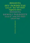 Digesta seu Pandectae II / Digesta neboli Pandekty II - Michal Skřejpek - e-kniha