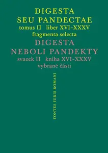 Digesta seu Pandectae II / Digesta neboli Pandekty II - Michal Skřejpek