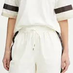 Bavlněné šortky Liu Jo béžová barva, high waist, TA5160 TS930
