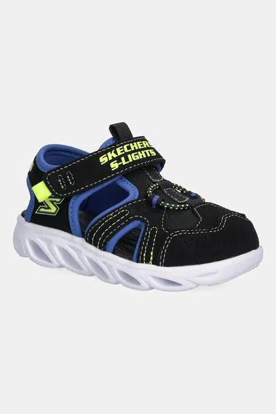 Dětské sandály Skechers HYPNO-SPLASH černá barva, 401680N