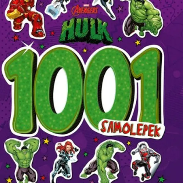 Marvel Avengers Hulk 1001 samolepek - kolektiv autorů