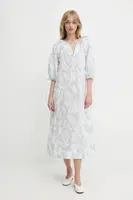 Bavlněné šaty Samsoe Samsoe SAMATERA