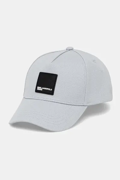 Bavlněná baseballová čepice Karl Lagerfeld Jeans