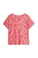 Dětské tričko Mini Rodini Mini leopard růžová barva, 1100029328