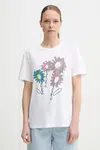 Bavlněné tričko PS Paul Smith bílá barva, W2R.232V.PP4953