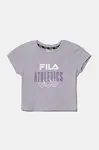 Dětské bavlněné tričko Fila ISNY