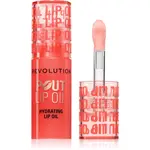 Revolution Pout Lip olej na rty s hydratačním účinkem odstín Peach 3 ml