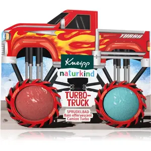 Kneipp Naturkind Turbo Truck koupelová bomba pro děti 2x50 g