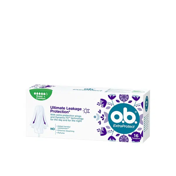 O.B. ExtraProtect Super + Comfort tampony 16 kusů