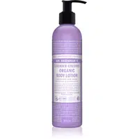 Dr. Bronner’s Lavender & Coconut intenzivně vyživující tělové mléko pro normální a suchou pokožku 240 ml