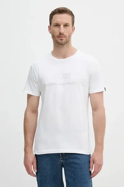 Alpha Industries Bavlněné tričko Alpha Industries