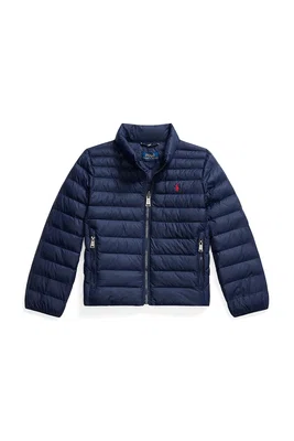 Bunda Polo Ralph Lauren tmavomodrá barva, 322969870002