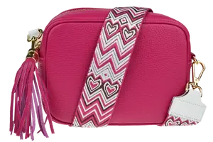 NovaKabelka.cz Bala Fuxia s přídavným popruhem V