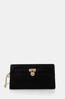 Kožená kabelka MICHAEL Michael Kors černá barva, 32F5GNXC0L