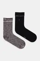 Ponožky Tommy Hilfiger 2-pack vínová barva, 701236460