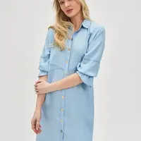 Marisse Women's Dress L-Su-4622 Blue