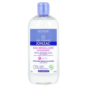 JONZAC REACTIVE Micelární voda citlivá pleť 500 ml BIO